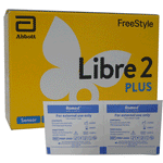 Freestyle Libre 2 Plus Sensor - Non Invasive Blood Sugar Testing for Diabetics