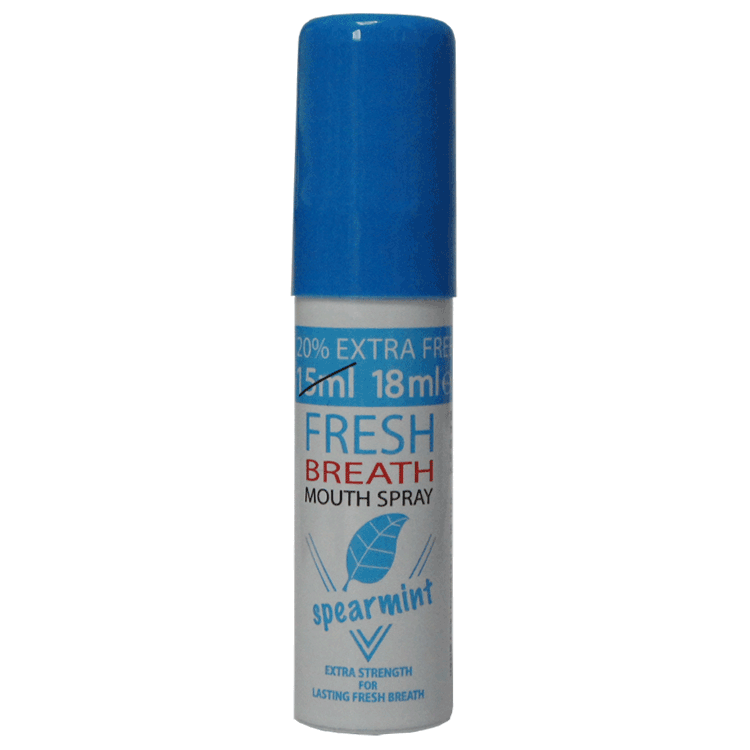 Fresh Breath mondspray 18ml - Groene munt