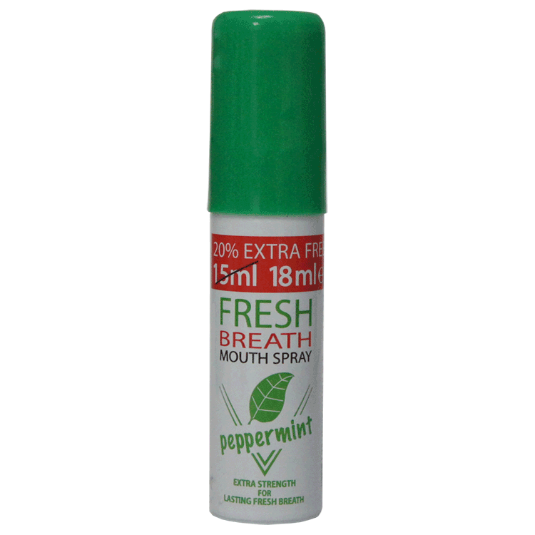 Frisse Adem mondspray 18ml - Pepermunt