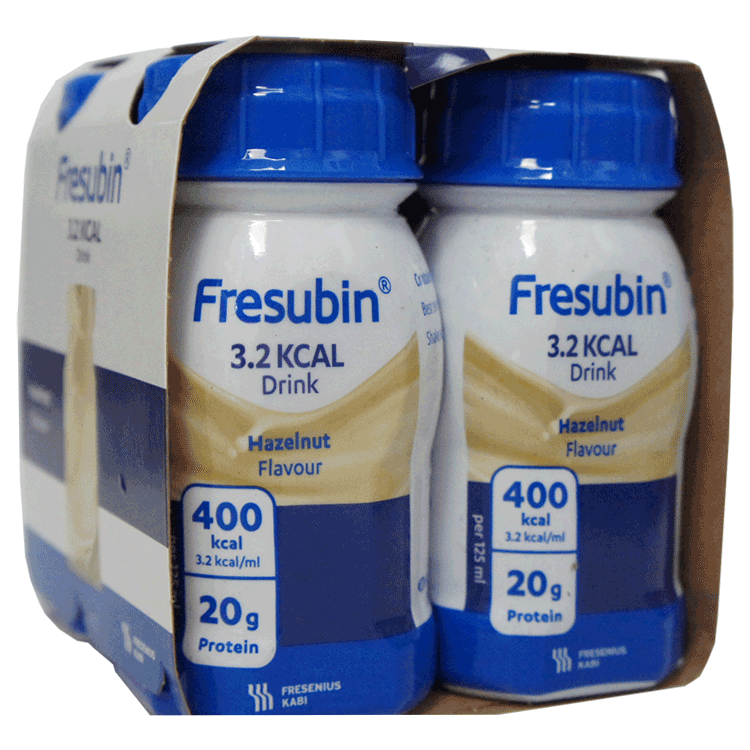 Fresubin 3,2 Kcal Complete Nutrition 4 Smaken 125 ml x 4 - Met dessertkookboek