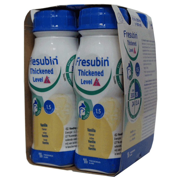 Fresubin Thickened Level 2 200ml x 4 - Vanilla