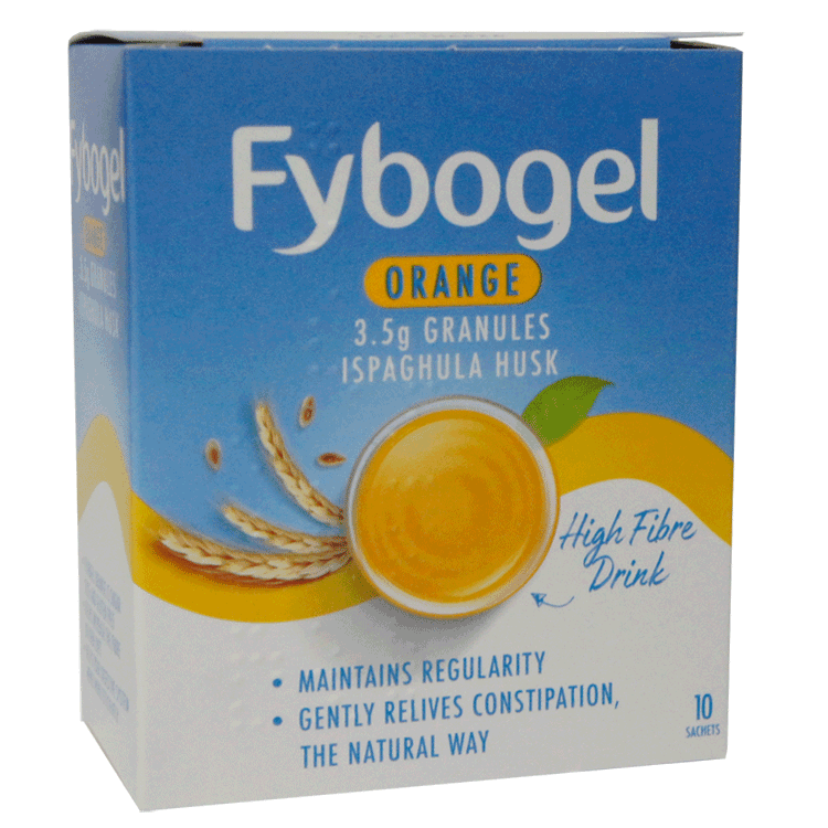 Fybogel Orange Sachets x 10 -  For Constipation