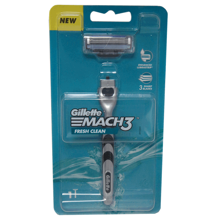 Gillette Mach 3 Rasierklingen x 4