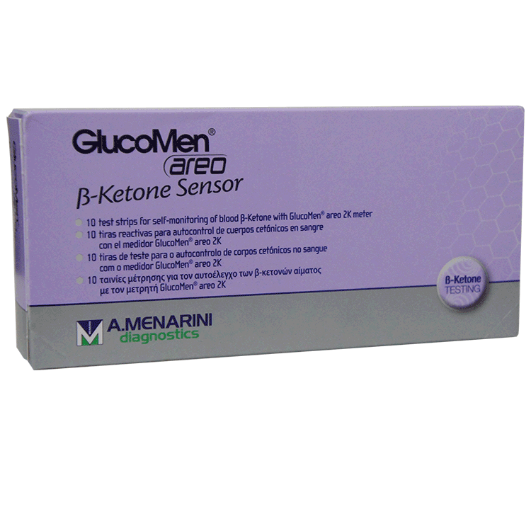 Glucomen Areo B-Keton-Teststreifen x 10