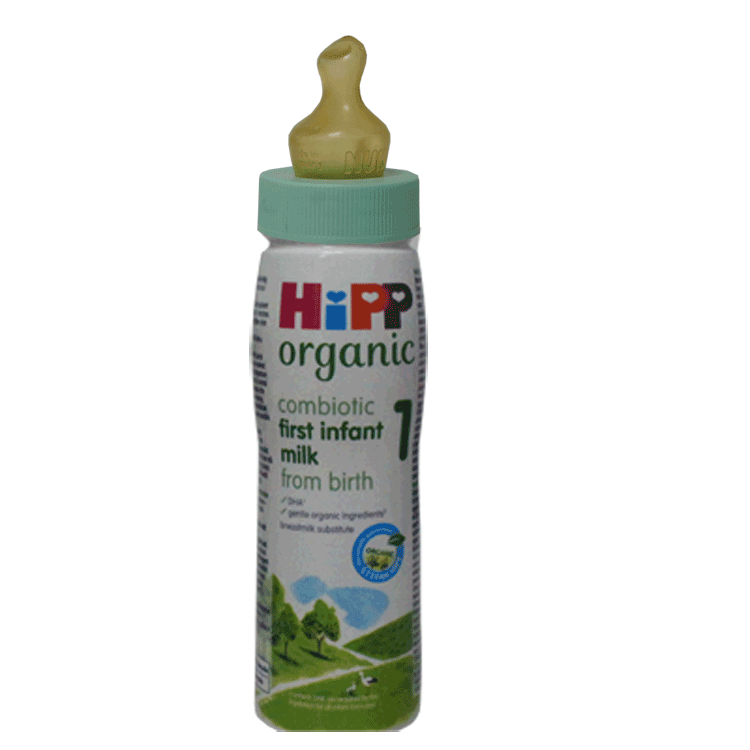 Screw-On Sterile Disposable NUK Teats x 24 - For Hipp Bio Combiotic Milk 200ml - Slow, Medium or Fast Flow