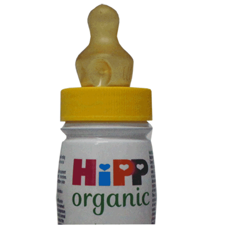 Screw-On Sterile Disposable SMA Teats x 24 - For HiPP Organic Combiotic First Infant Milk 200ml