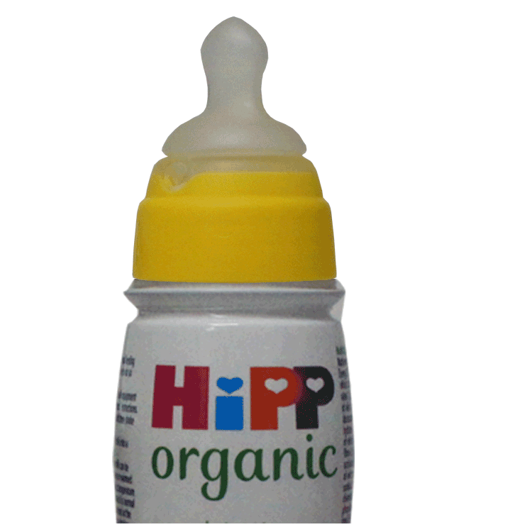 Screw-On Sterile Disposable NUK Teats x 24 - For Hipp Bio Combiotic Milk 200ml - Slow, Medium or Fast Flow