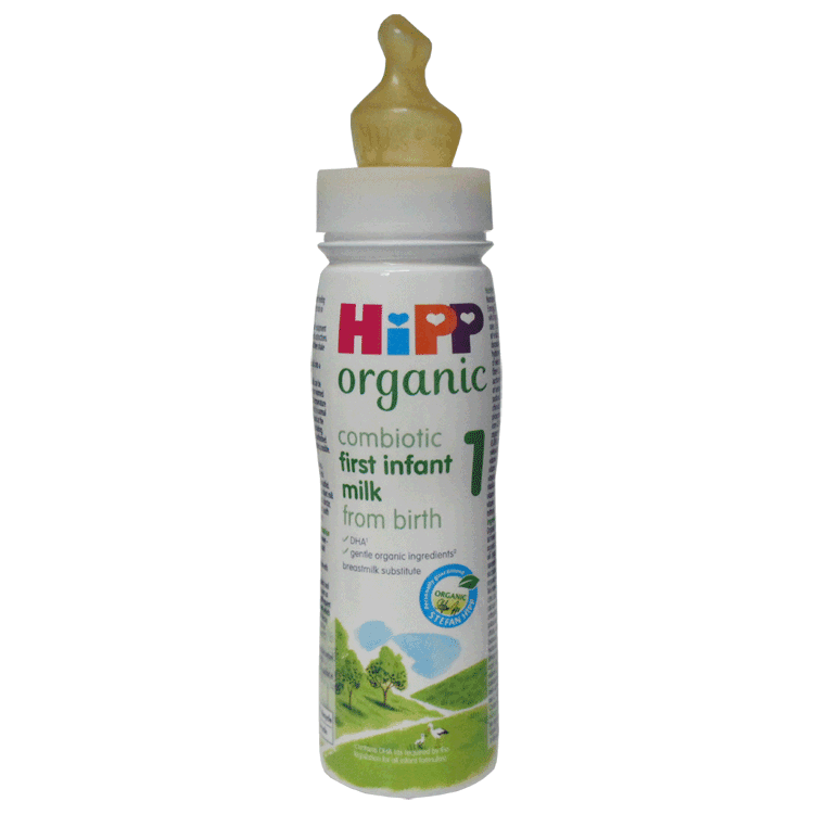 Teatro monouso sterili a viti -on flusso medio al collo bianco x 24 - per il latte comotico organico hipp primo latte neonato 200 ml