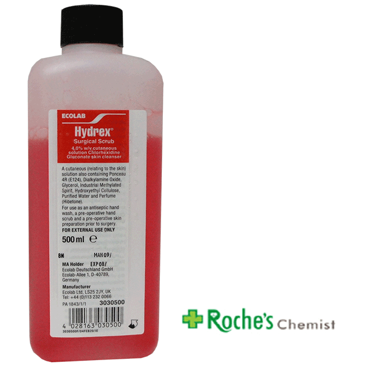 Hydrex Pink 500ml - Soluzione di disinfezione della cloro -clorolica