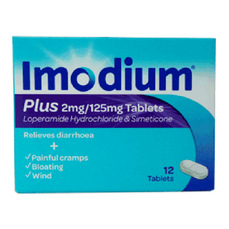 Imodium Plus 12 gegen Durchfall