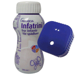 Infatrini pour nourrissons 200 ml - Complète sur le plan nutritionnel avec ou sans couvercle à visser pour une paille x 1