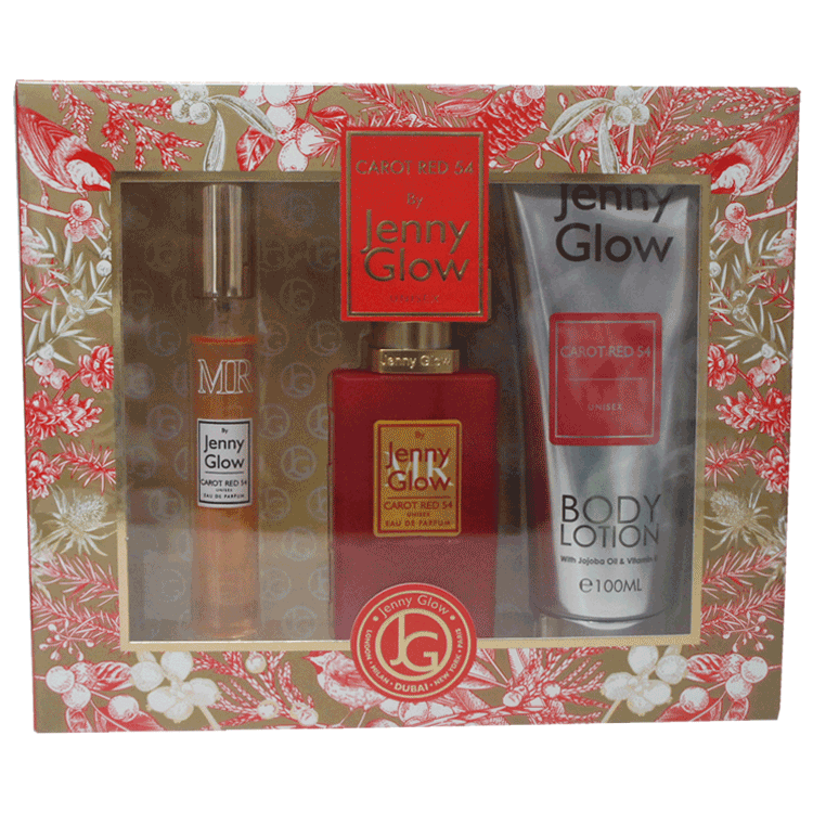 Jenny Glow Carrot Red 3 Piece Gift Set - Inspired by Baccarat Red 340