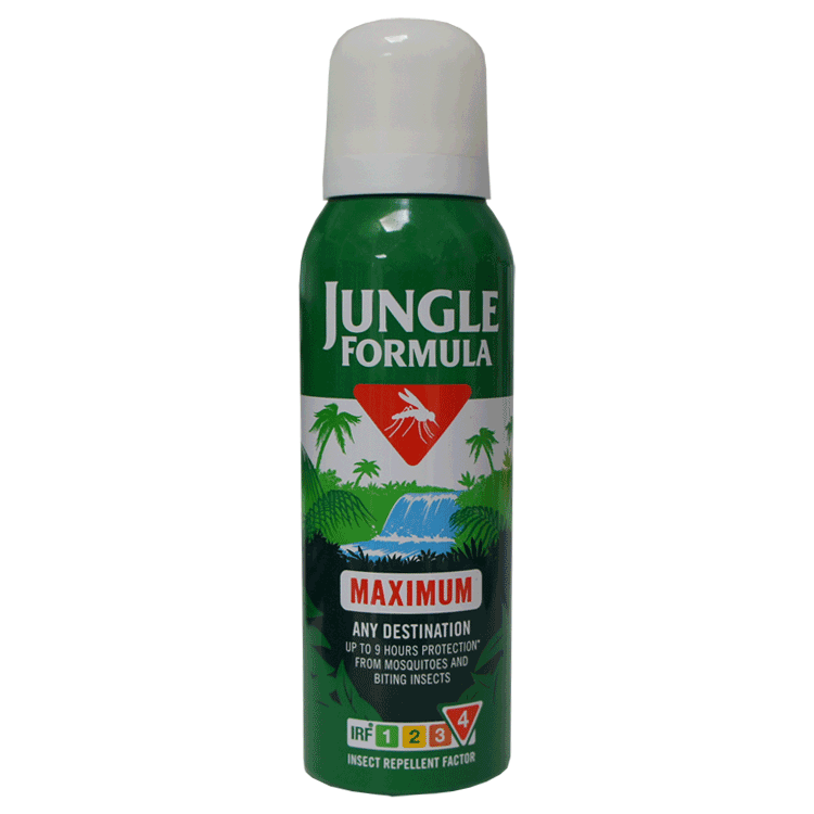 Spray Jungle Formula Maximum DEET 125 ml - Répulsif contre les insectes