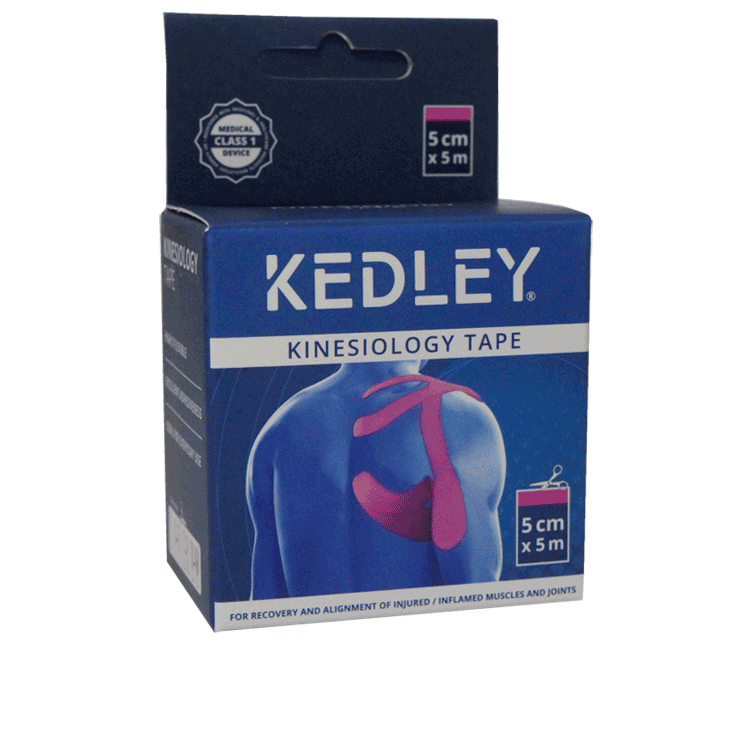 Tape Kedley Kinesiology 5cm x 5m rose