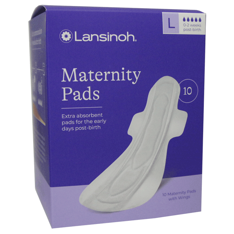 Lansinohs Coussinets de maternité 2 tailles – Moyen et Grand