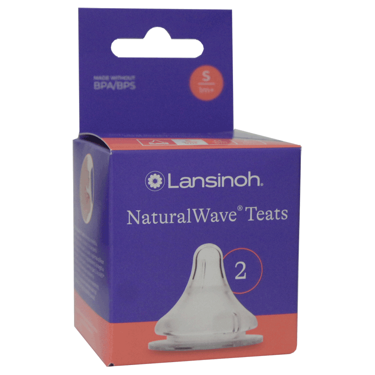 Lansinoh Biberons 2 x 160 ml - Avec tétines Natural wave