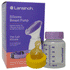 Lansinoh Silicone Breast Pump + Sterile Sterifeed Bottles 100ml x 10 + SMA Single Use Teats x 10