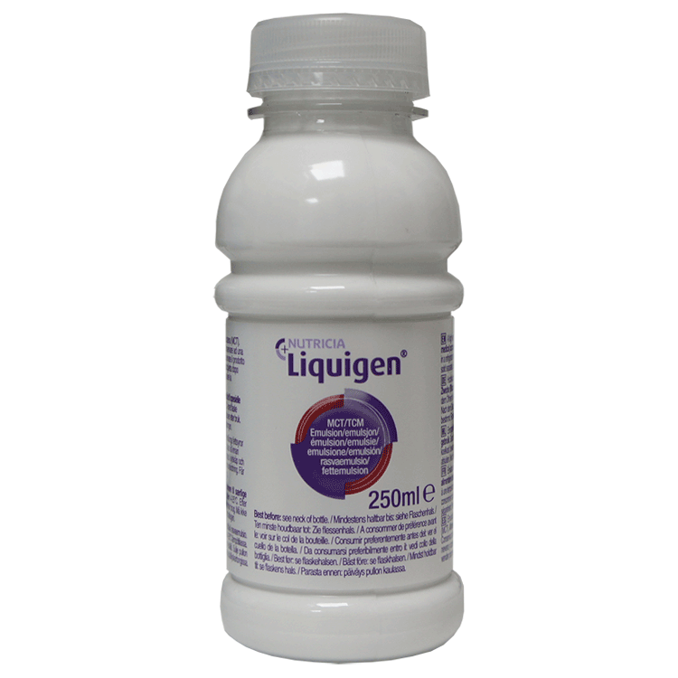 Liquigen MCT Fatty Acid Emulsion 250ml - High Calorie Food Supplement