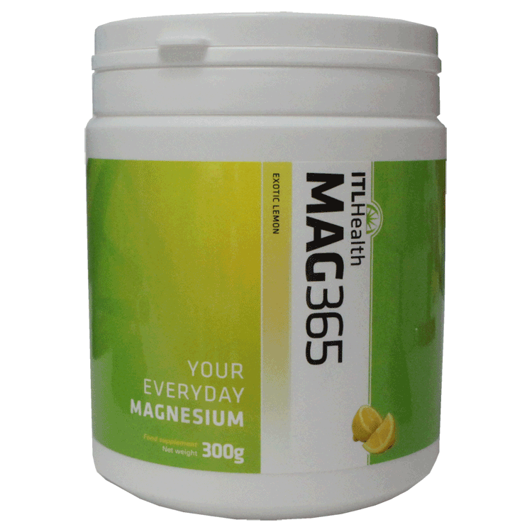 MAG365 Alltags Magnesium 300 g Pulver - exotische Zitrone – Brighton ...