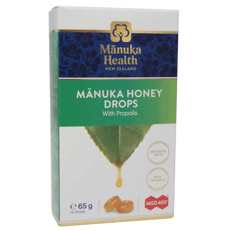 Manuka Honingdruppels 65g - met MGO 400 Manuka Honing