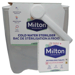 Milton Kaltwassersterilisator x 1 – Zum Sterilisieren von Babyflaschen