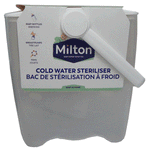 Milton Kaltwassersterilisator x 1 – Zum Sterilisieren von Babyflaschen