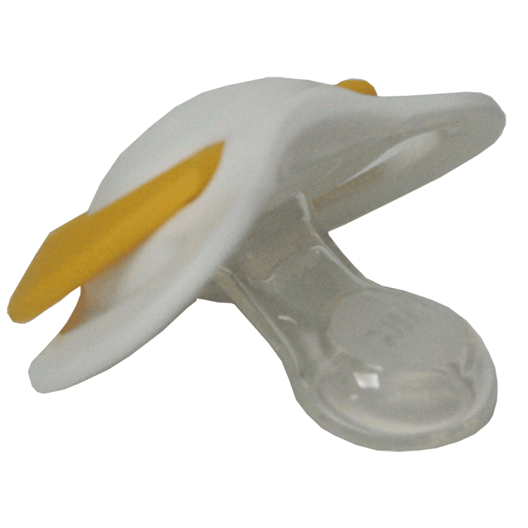 NUK Silicone Baby Orthodontic Soother 0 to 2 months - Sterile