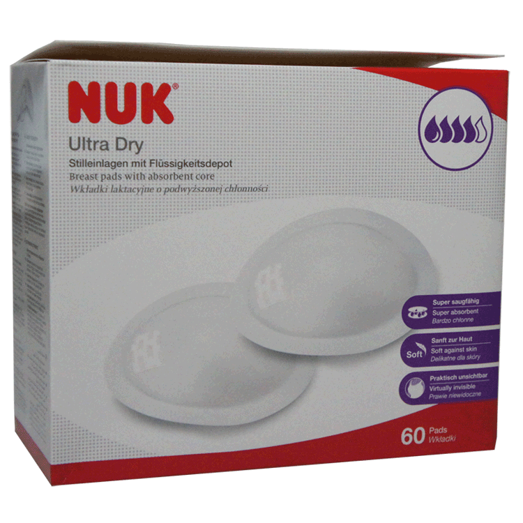 NUK Ultra Dry Breast Pads x 60
