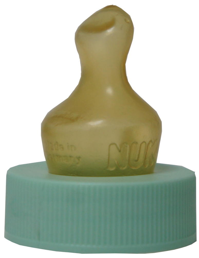 Screw-On Sterile Disposable NUK Teats x 24 - For Hipp Bio Combiotic Milk 200ml - Slow, Medium or Fast Flow