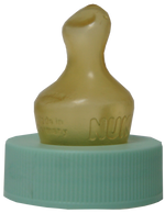 Screw-On Sterile Disposable NUK Teats x 24 - For Hipp Bio Combiotic Milk 200ml - Slow, Medium or Fast Flow