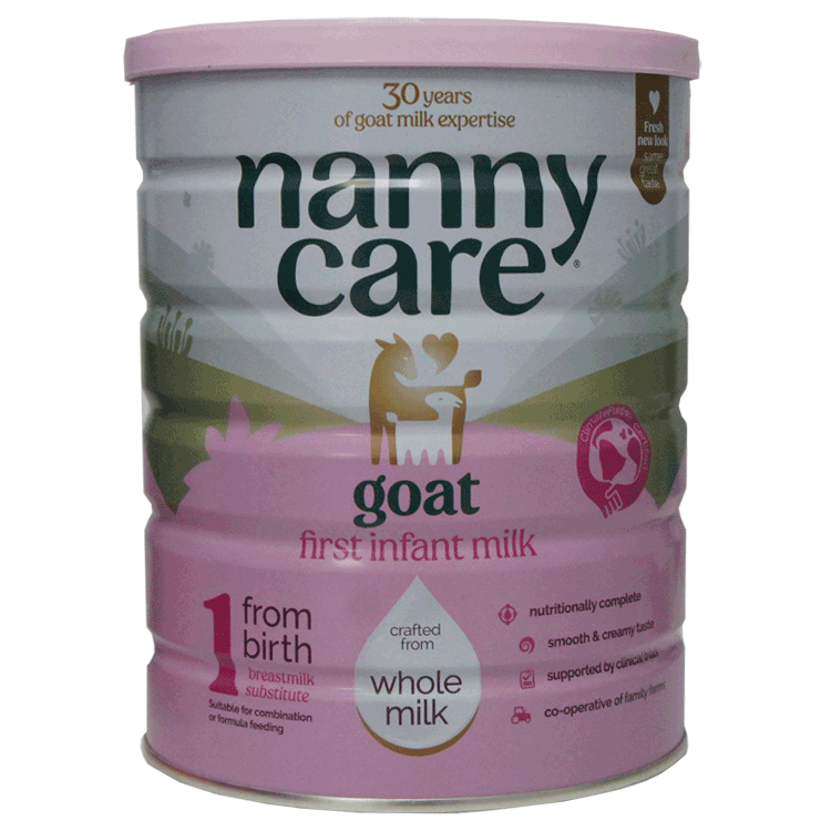 Nanny Care Stage 1 900g - Lait maternisé au lait de chèvre