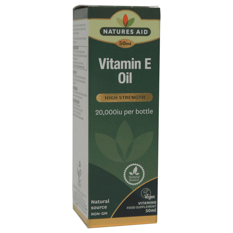 Natures Aid Huile de vitamine E 50 ml