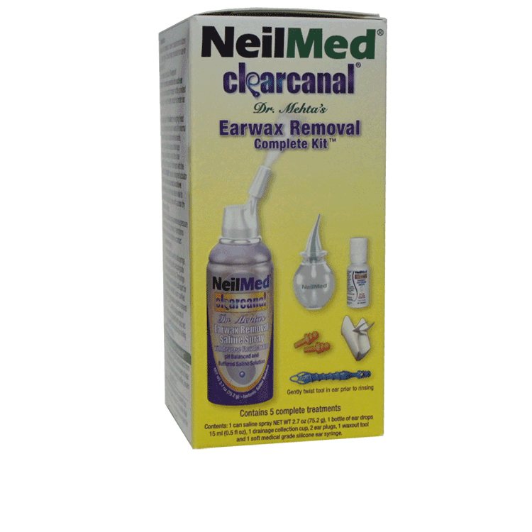 NEILMED CLEARCANAL - Kit de suppression de lames d'oreille par le Dr Mehta