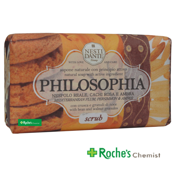 Nesti Dante Philosophia Soap Scrub - Mediterrean Plum 250g - From Italy