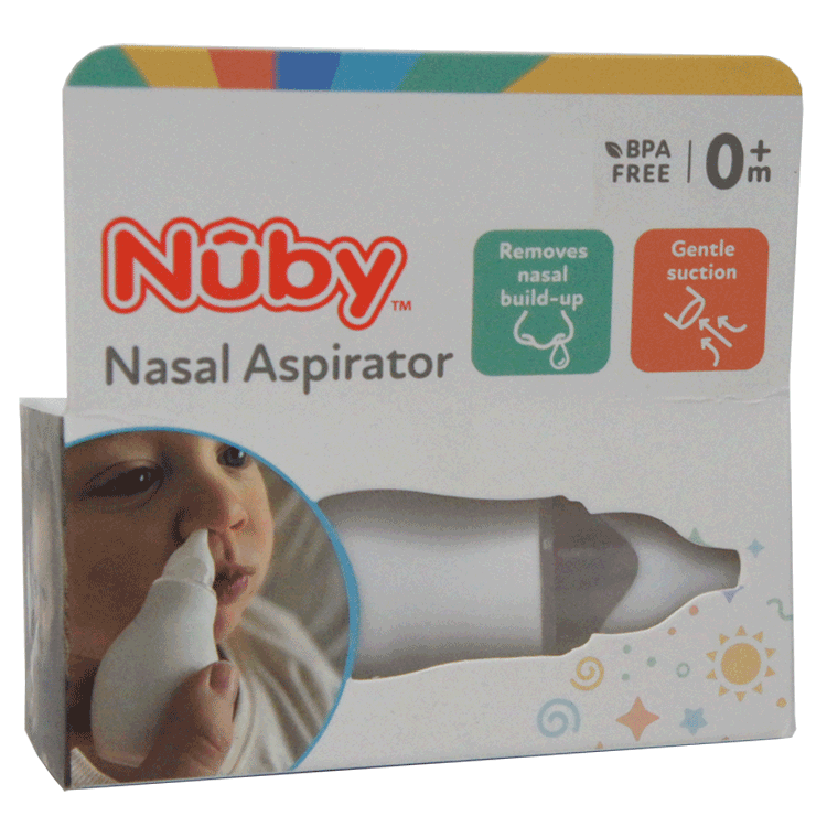 Nuby Nasal Aspirator x 1 - Suitable from birth