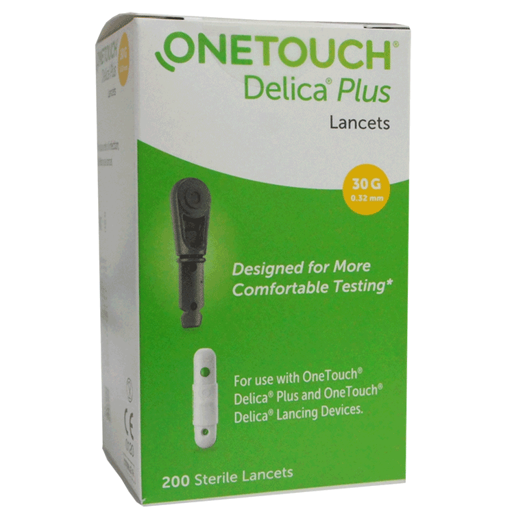 One Touch Delica Lancets x 200 lancette diabetiche