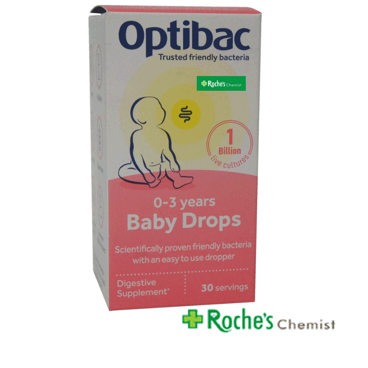 Optibac Baby Drops 0-3 years - 30 Servings