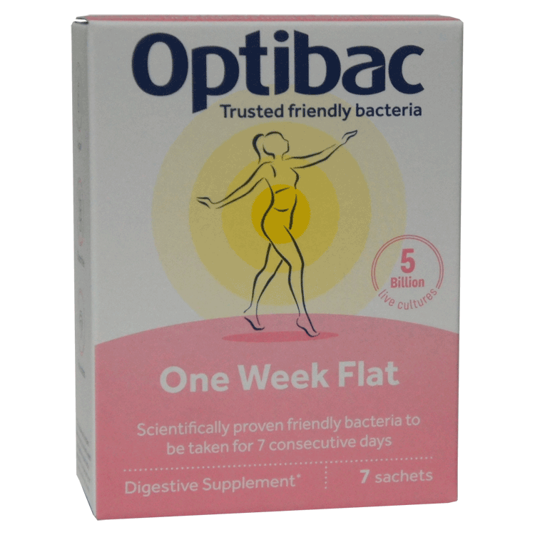 Optibac One Week Flat x 7 Sachets