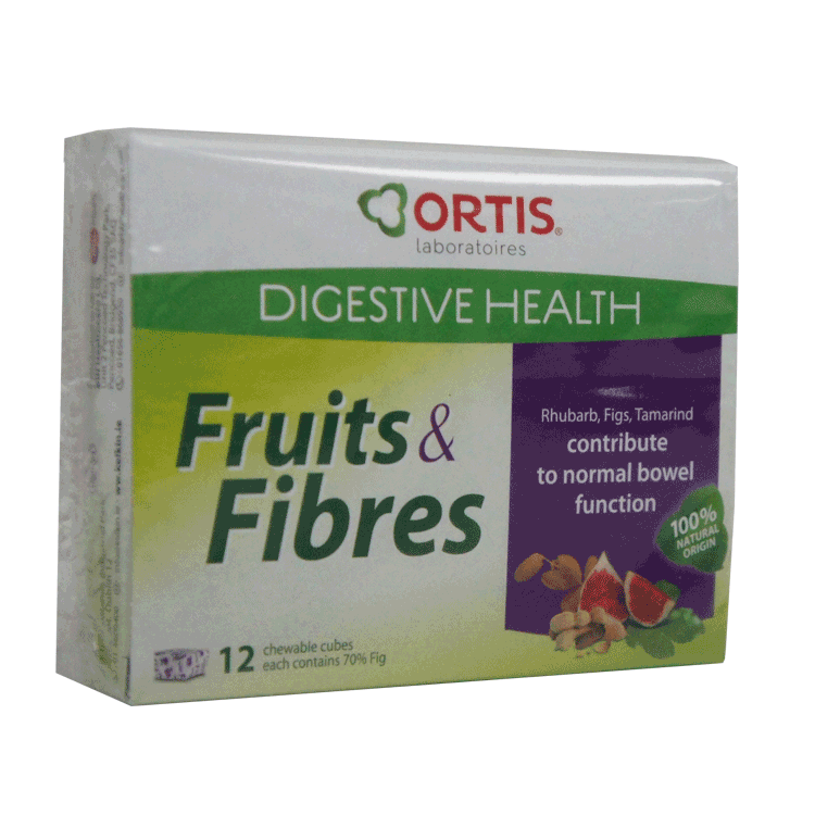 Ortis Fruits & Fibres x 12 - To keep you regular