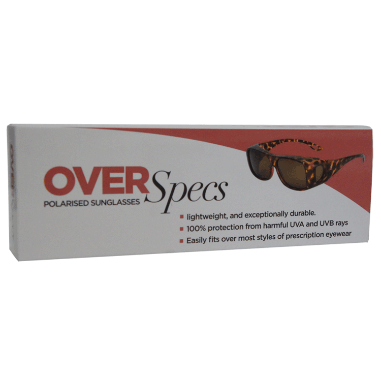 OverSpecs Polarised Sunglasses - Overglasses - Matt Tortoiseshell