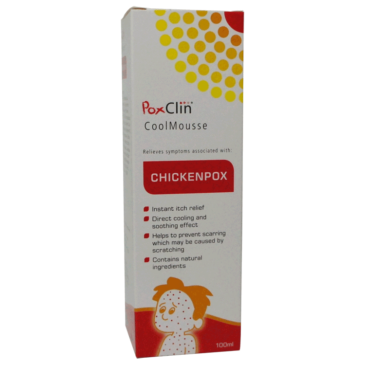 Poxclin coolmousse 100 ml waterpokkenbehandeling