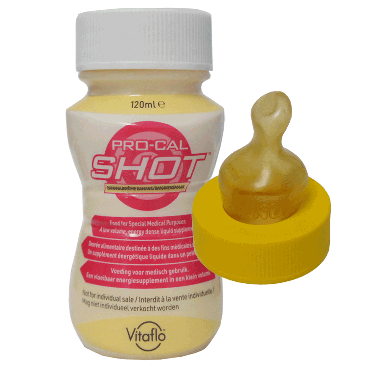 Procal Shot 120 ml x 1 - En 3 Saveurs Avec / Sans Tétine Stérile à Visser