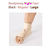 ReadyWrap RIGHT FOOT Adjustable Compression Garment with Velcro Straps for Chronic Oedema