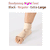 ReadyWrap RIGHT FOOT Adjustable Compression Garment with Velcro Straps for Chronic Oedema