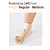 ReadyWrap LEFT FOOT Verstellbares Kompressionskleidungsstück mit Klettverschlüssen für chronische Ödeme