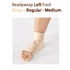 ReadyWrap LEFT FOOT Verstellbares Kompressionskleidungsstück mit Klettverschlüssen für chronische Ödeme