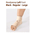 ReadyWrap LEFT FOOT Verstellbares Kompressionskleidungsstück mit Klettverschlüssen für chronische Ödeme