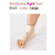 ReadyWrap RIGHT FOOT Adjustable Compression Garment with Velcro Straps for Chronic Oedema