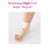 ReadyWrap RIGHT FOOT Adjustable Compression Garment with Velcro Straps for Chronic Oedema