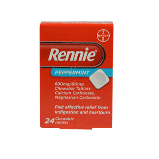 Rennies Peppermint 24's